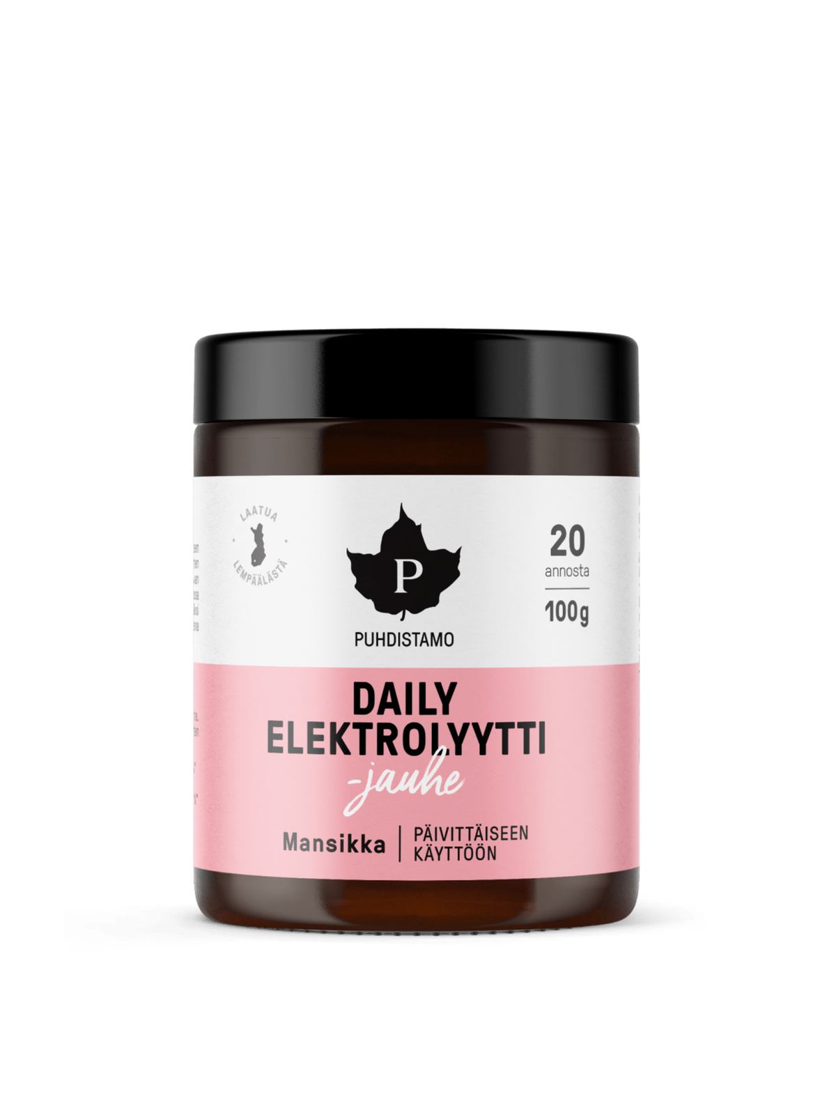 Daily Elektrolyyttijauhe Mansikka - 100 g
