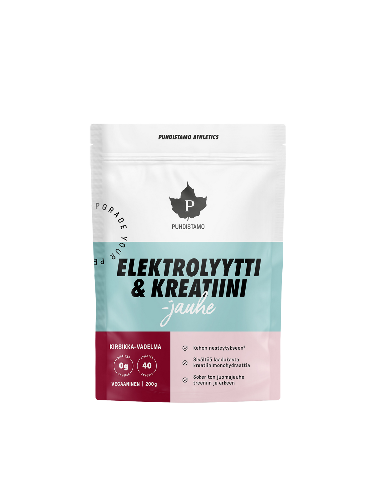 Elektrolyytti & Kreatiini -jauhe Kirsikka-Vadelma 200 g