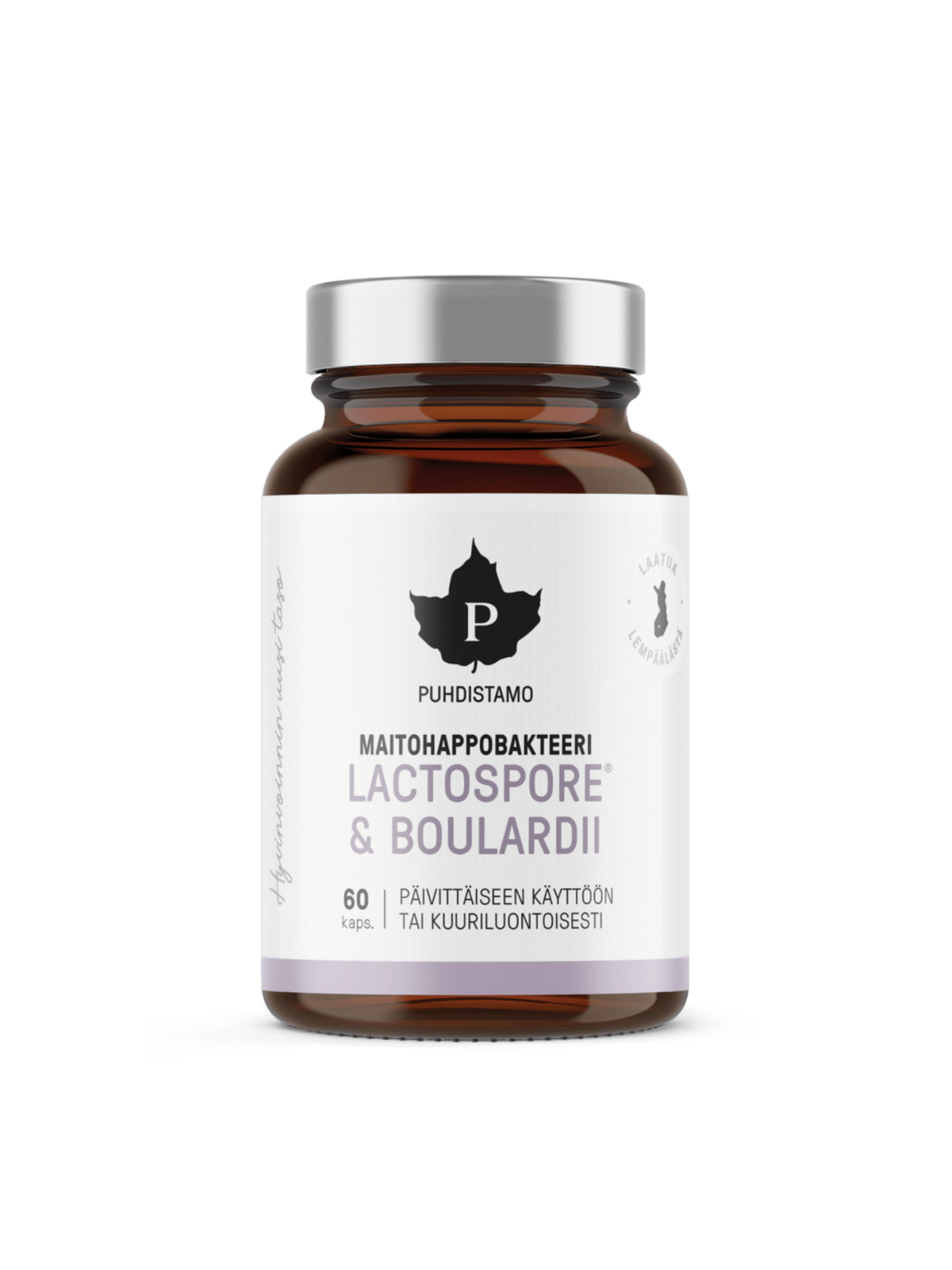 LactoSpore® & Boulardii Maitohappobakteeri - 60 kaps