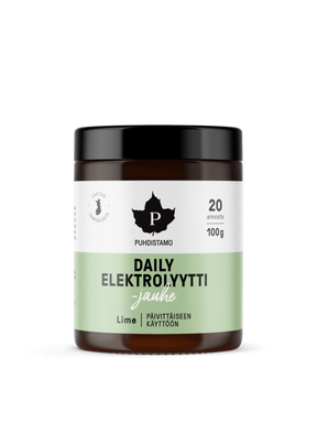 Daily Elektrolyyttijauhe Lime - 100 g