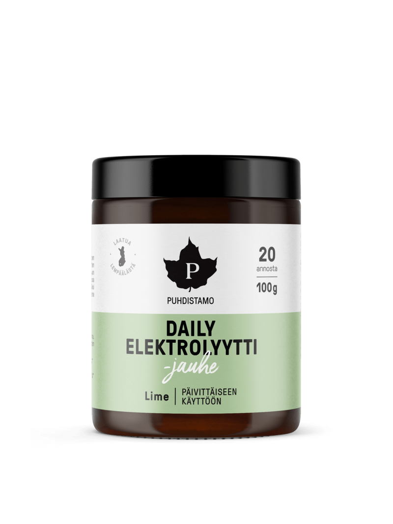 Daily Elektrolyyttijauhe Lime - 100 g