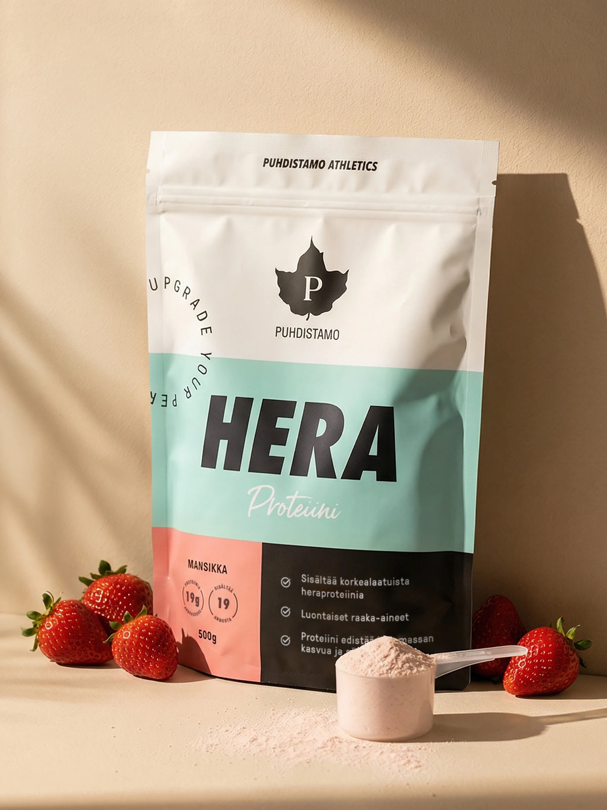 Heraproteiini Mansikka - 500 g