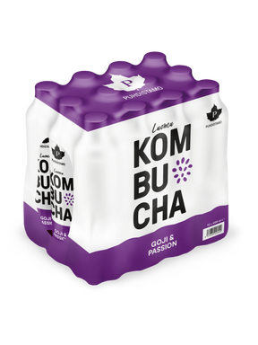 Luomu Kombucha Goji-Passion - 400 ml 12-pack
