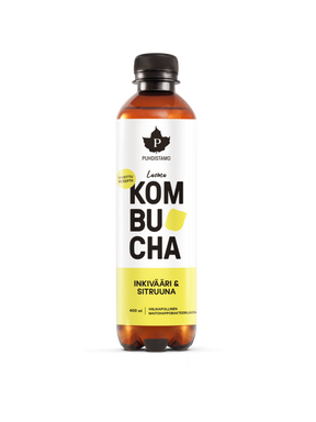 Luomu Kombucha Inkivääri & Sitruuna - 400 ml