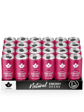 Natural Energy Drink Raspberry Strong - 330 ml 24-pack