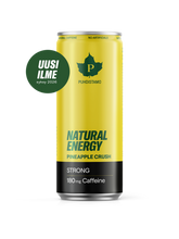 Natural Energy Drink Pineapple Crush Strong - 330 ml