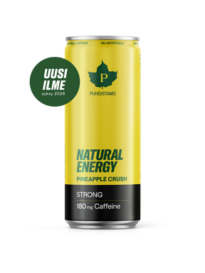 Natural Energy Drink Pineapple Crush Strong - 330 ml