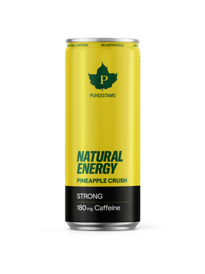 Natural Energy Drink Pineapple Crush Strong - 330 ml 24-pack