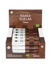 Luomu Raakasuklaa Tumma - 36 g 24-pack