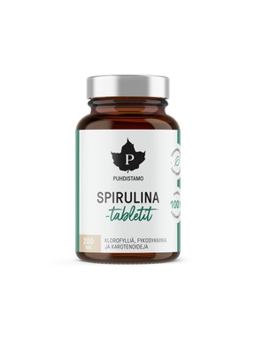 Spirulinatabletit - 200 tabl.
