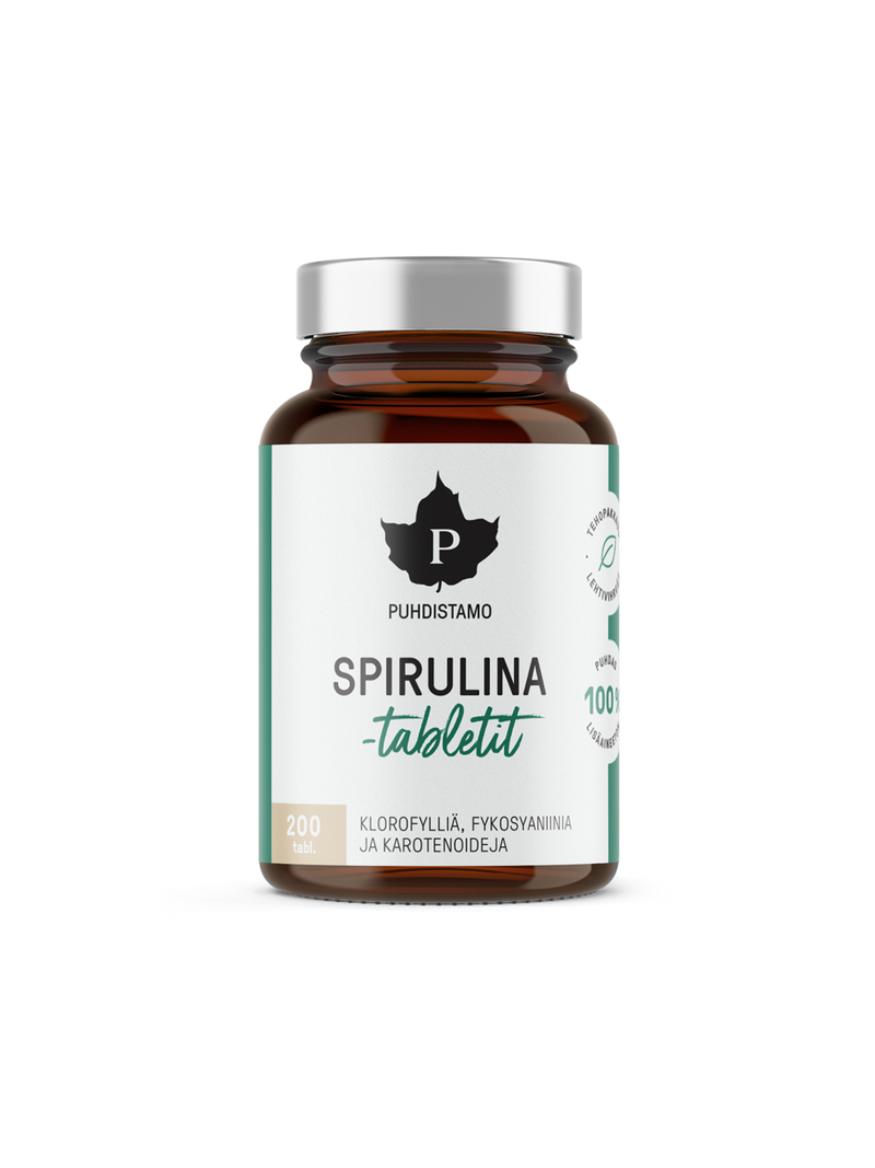 Spirulinatabletit - 200 tabl.