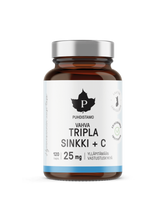 Tripla Sinkki + C 25 mg - 120 kaps