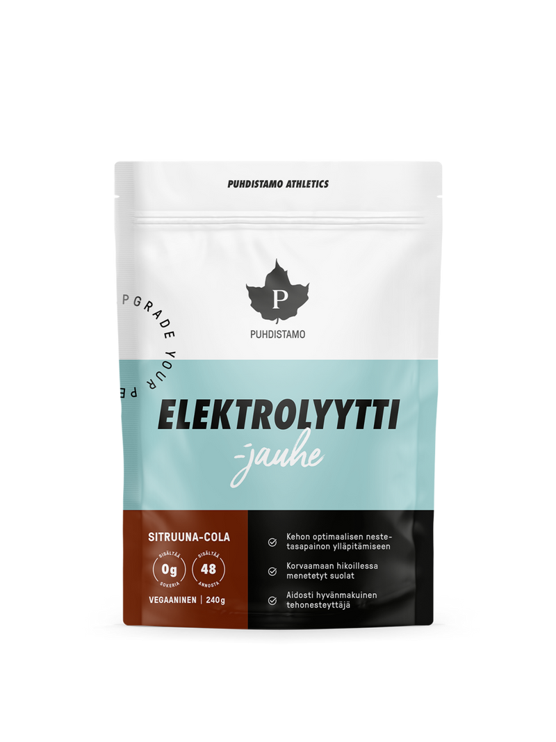 Elektrolyyttijauhe Sitruuna-Cola - 240 g
