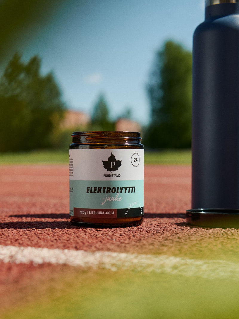 Elektrolyyttijauhe Sitruuna-Cola - 120 g