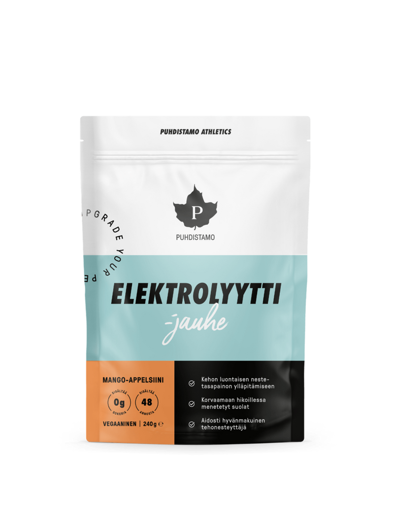 Elektrolyyttijauhe Mango-Appelsiini - 240 g