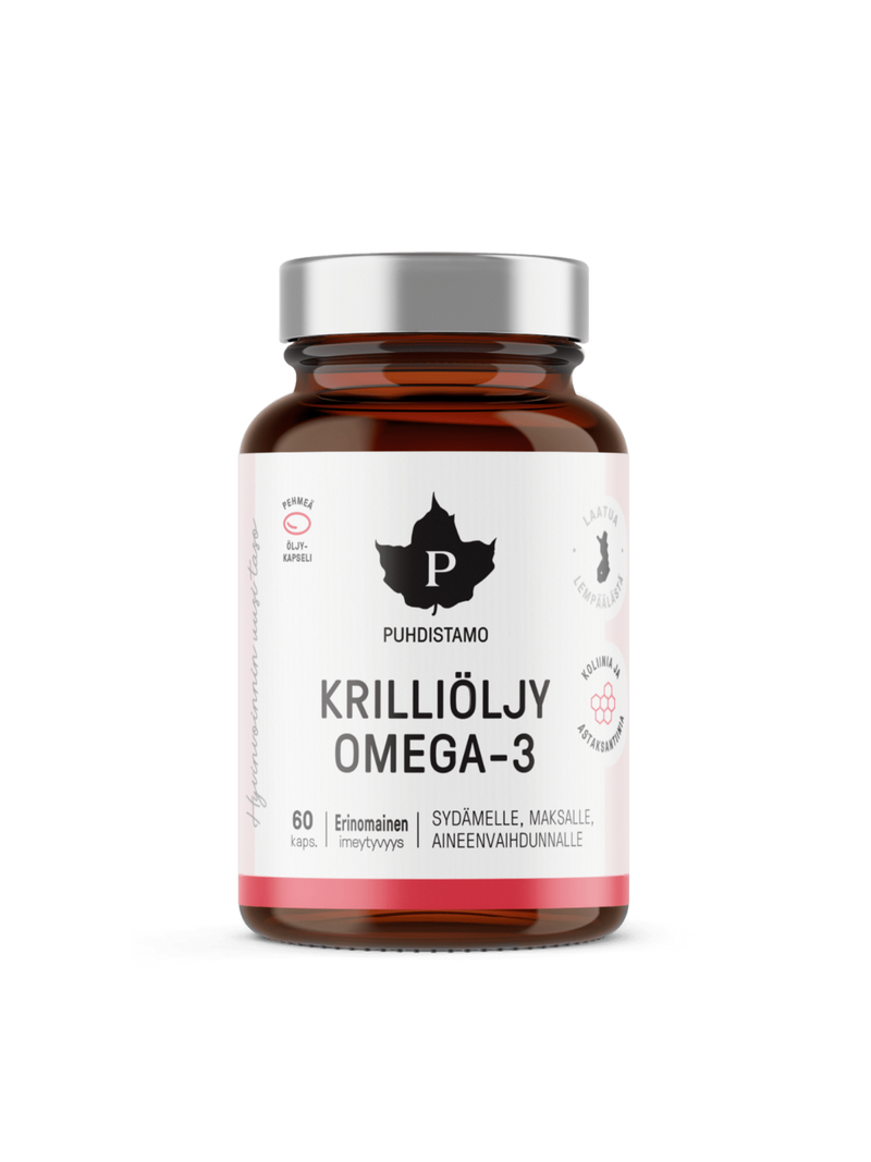 Krilliöljy Omega-3 - 60 kaps