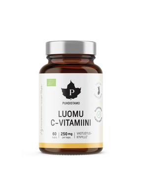 Luomu C-vitamiini - 60 kaps