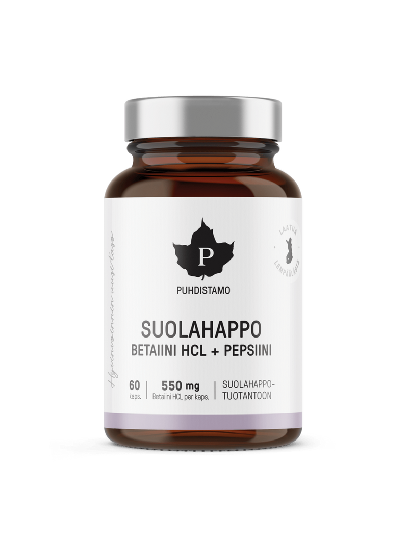 Suolahappo - 60 kaps