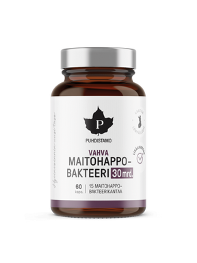 Vahva Maitohappobakteeri 30 mrd. - 60 kaps