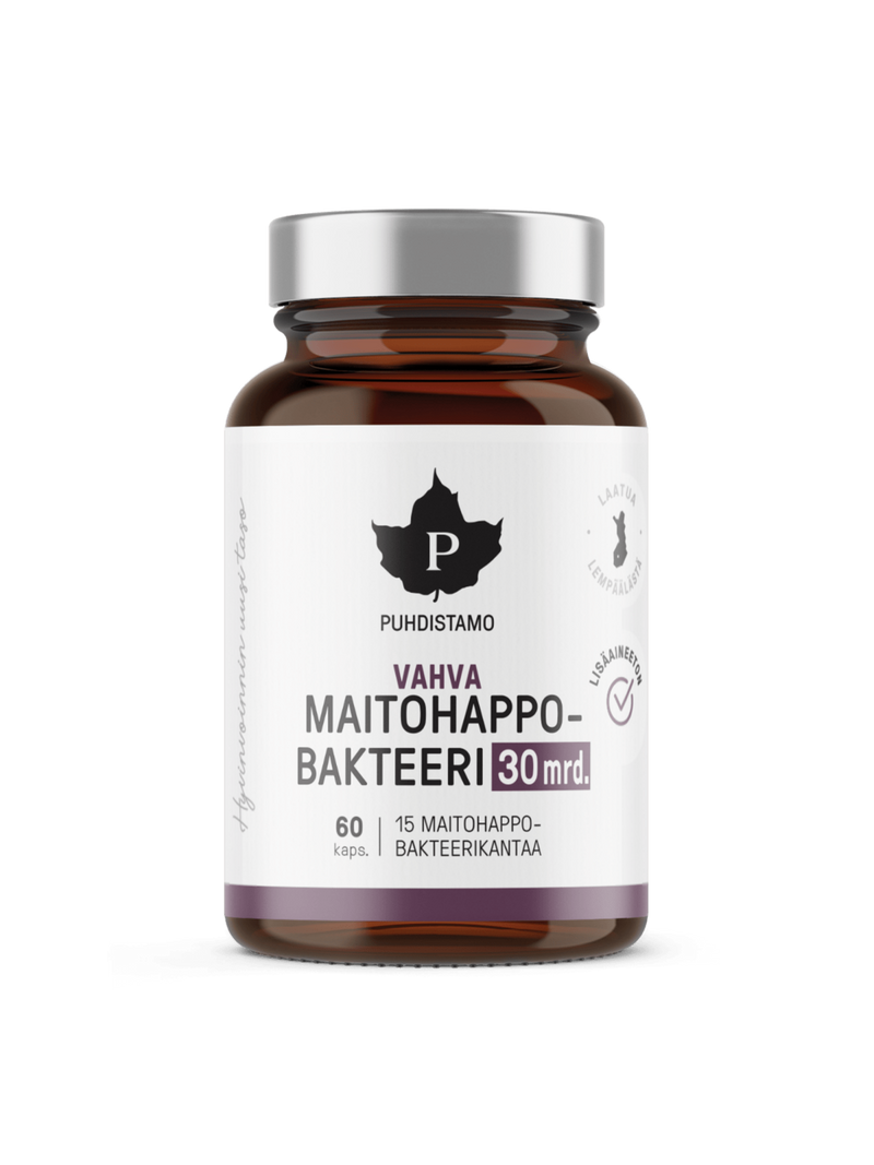 Vahva Maitohappobakteeri 30 mrd. - 60 kaps