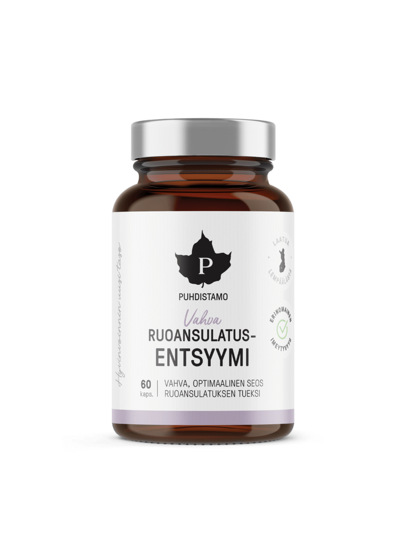 Vahva ruoansulatusentsyymi - 60 kaps