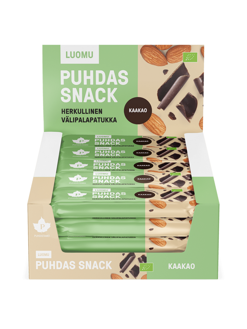 Puhdas Snack™ - Kaakao - 40 g 20-pack